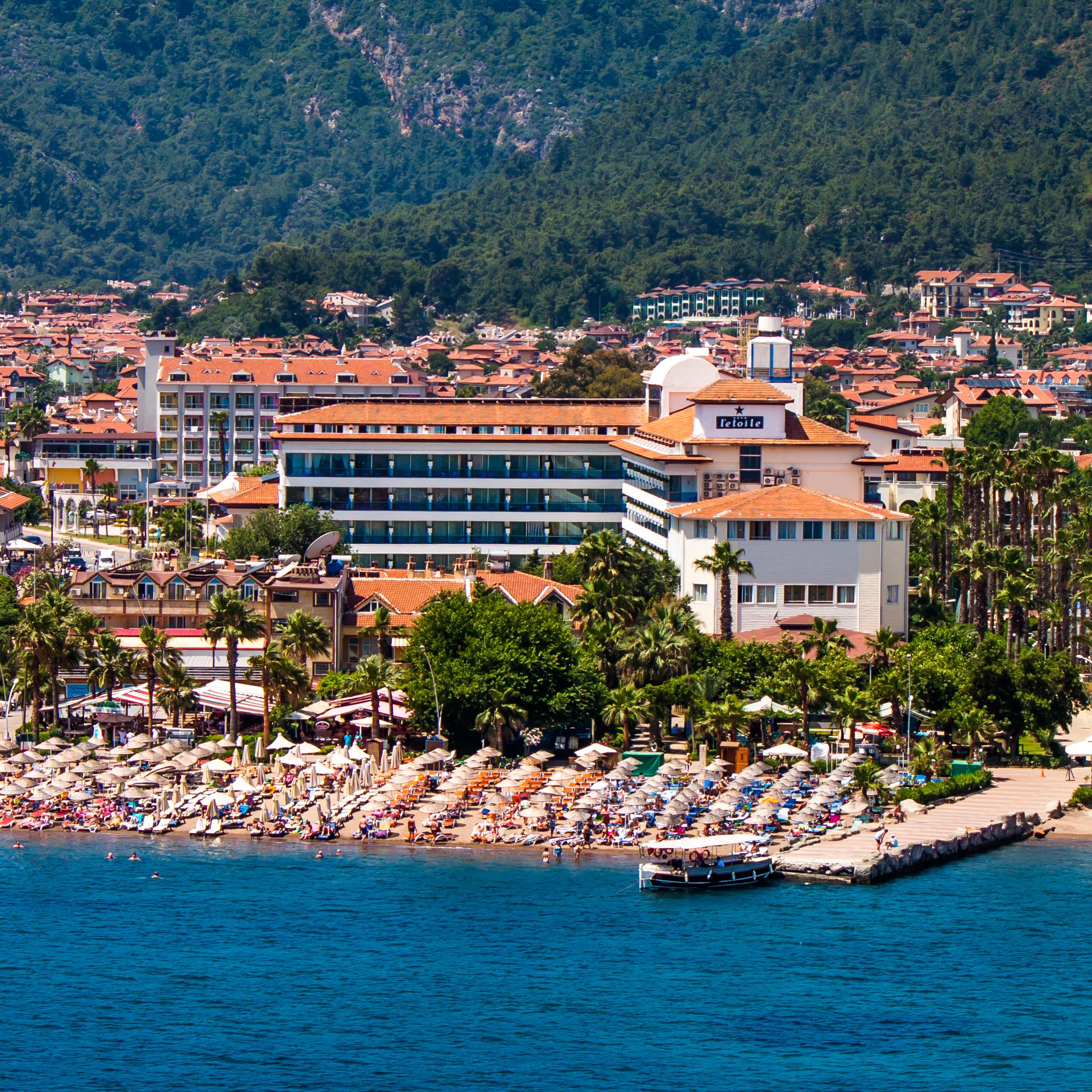 Letoile Beach Hotel İçmeler Exteriér fotografie